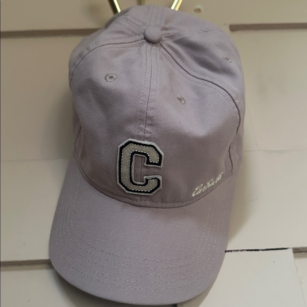 Carhartt Beige Cap with Embroidered C